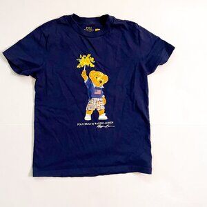 Polo Ralph Lauren Polo Bear Cotton Jersey T-Shirt, Size 7